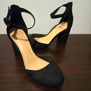 Lauren Conrad Chunky Heels size 9
